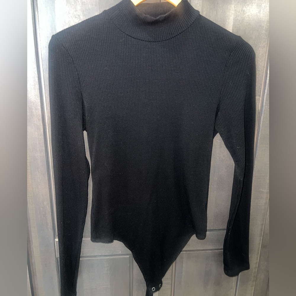 American Eagle Mock Neck Bodysuit
